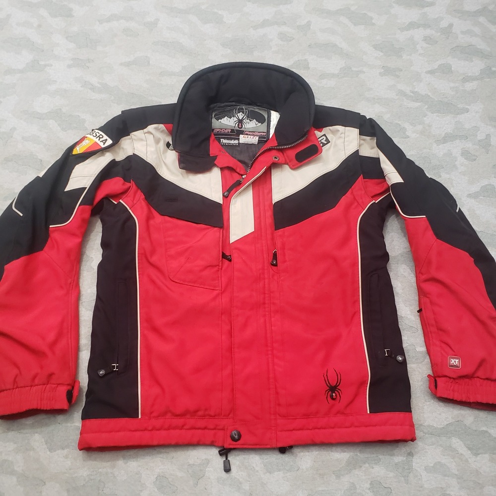 Spyder ProGear Youth 18 Red Ski Jacket Thinsulate BBSRA Insulated Winter Coat
